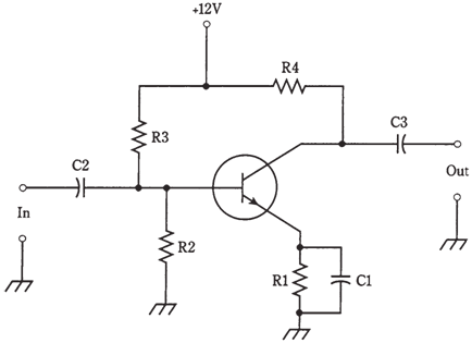 1867_Basic bipolar amplifier circuit.png